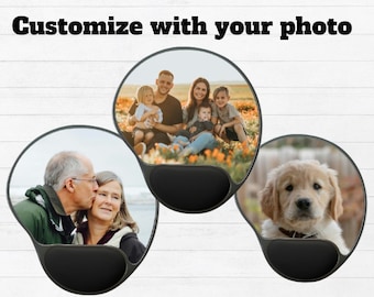 Mouse Pad Personalizado, Mousepad Personalizado Com Descanso De Pulso, Mouse Pad Com Descanso De Pulso, Mouse Pad Personalizado, Mouse Pad Com Descanso De Pulso Bonito, Presentes