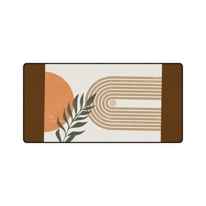 Boho Desk Mat, Desk Mat Boho, Desk Mats, Desk Mat, Abstract Desk Mat, Cute Desk Mat, Desk Mat Aesthetic, Desk Accessories for Women Office image 2