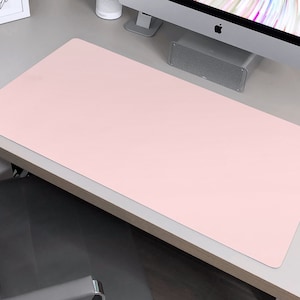 Desk Mat Pink, Pink Desk Mat, Pink Deskmat, Desk Pad Pink, Pink Mousepad, Cute Desk Accessories, Desk Accessories For Women Office
