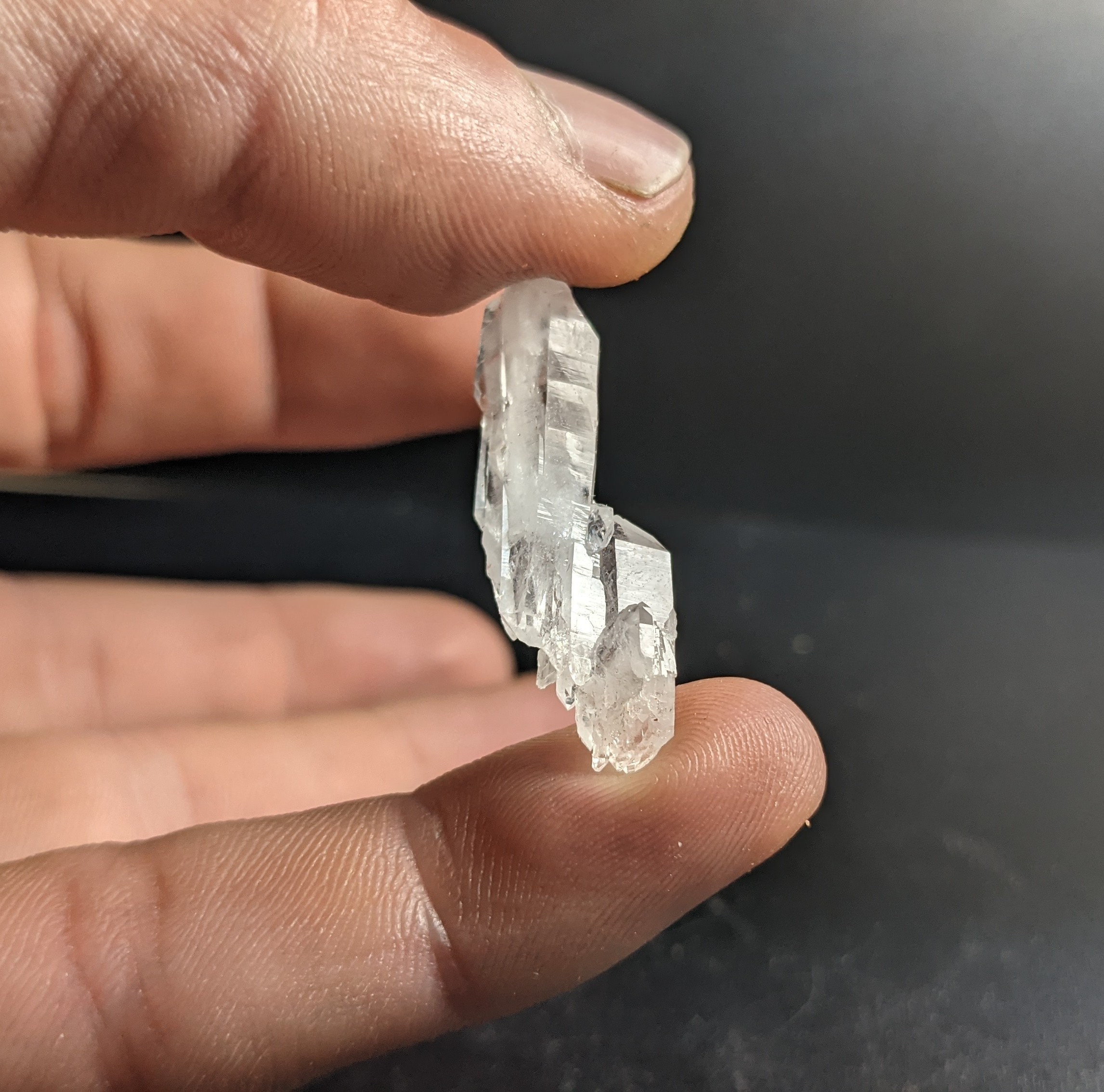 Quartz à Âme | Faden Quartz. 13.5Ct. Le Noirey, Maurienne.