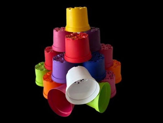 2 Litre Plant Pots Various Colours ( Recyclable )