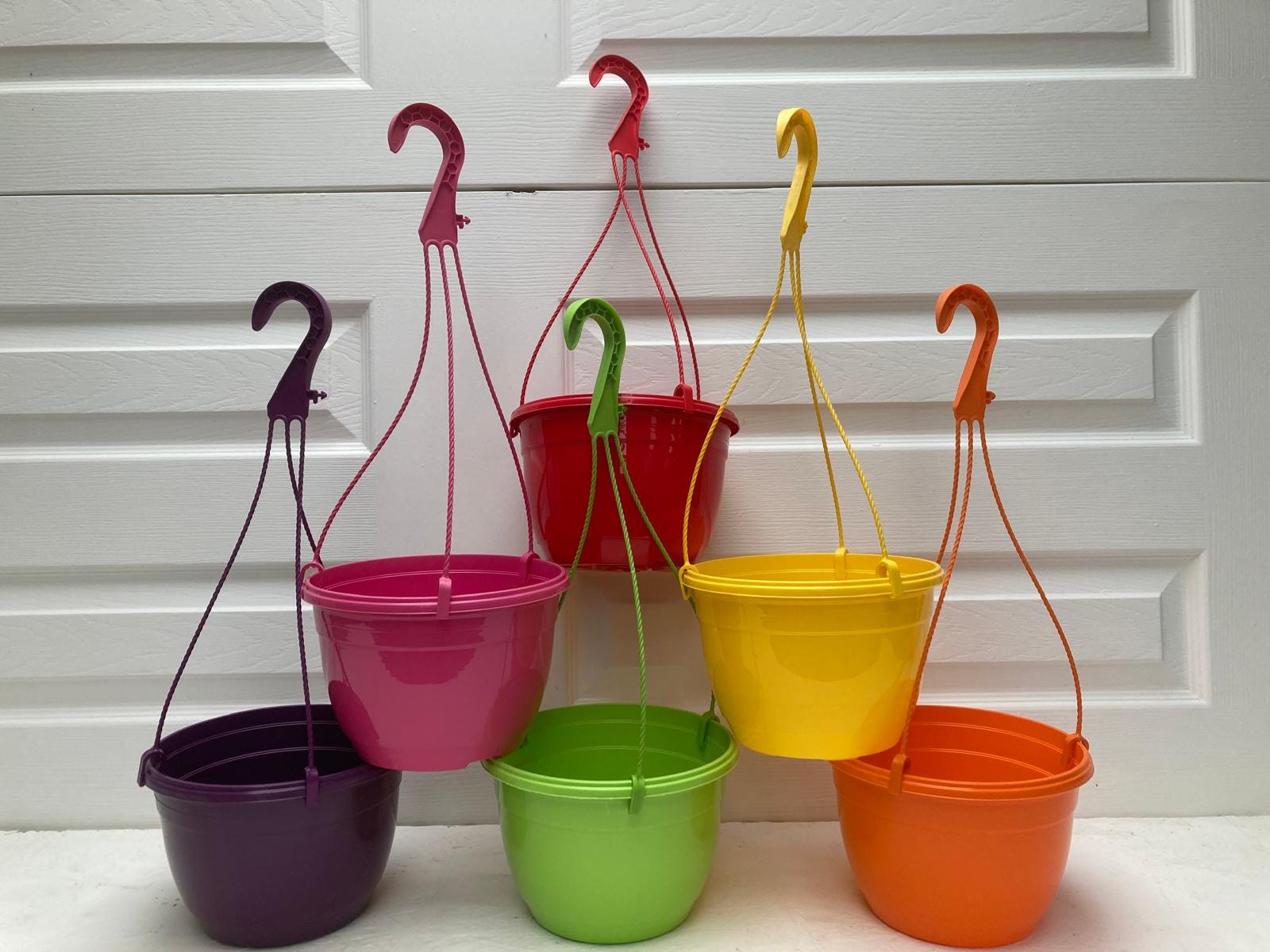 10 Teku Plastic Hanging Pots / Baskets 20cm / 2.5L - Etsy