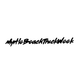 Myrtle Beach Truck Week Decal - MBTW sticker