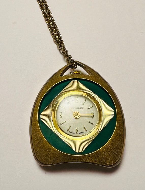 Vintage lucerne pendant watch - Gem