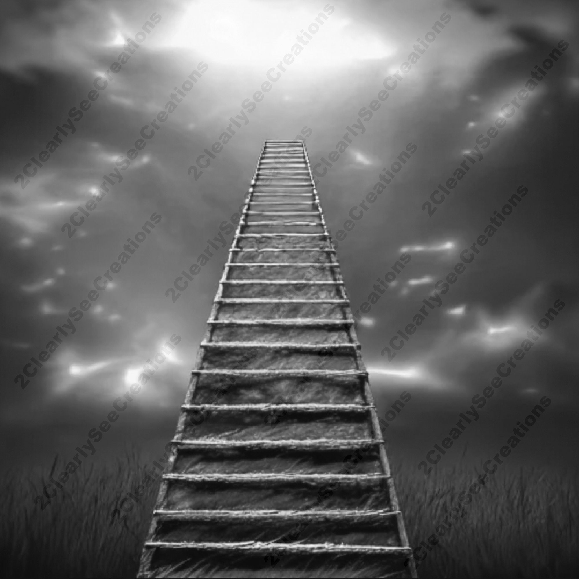 Digital Design File Stairway to Heaven 3 Lightburn Laser