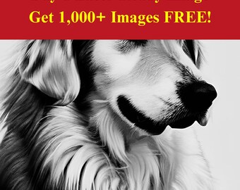 Bernese Mountain Dog Image Laser Burn File | Detailed Dog Portrait Canine Art Digital Download |3D Illusion Graphics PNG Photo for Glowforge