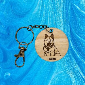 Akita - Dog Breed Keychain
