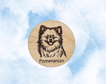 Pomeranian -  Dog Breed Magnet