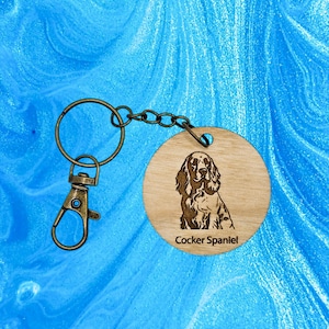 Cocker Spaniel - Dog Breed Keychain