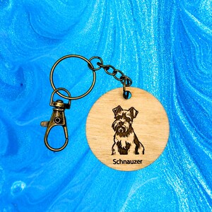 Schnauzer - Dog Breed Keychain