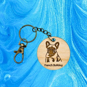 French Bulldog - Dog Breed Keychain