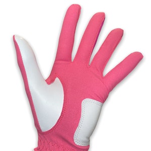 Lady Classic Soft Flex-golfhandschoen Fuchsia Left/ Girl
