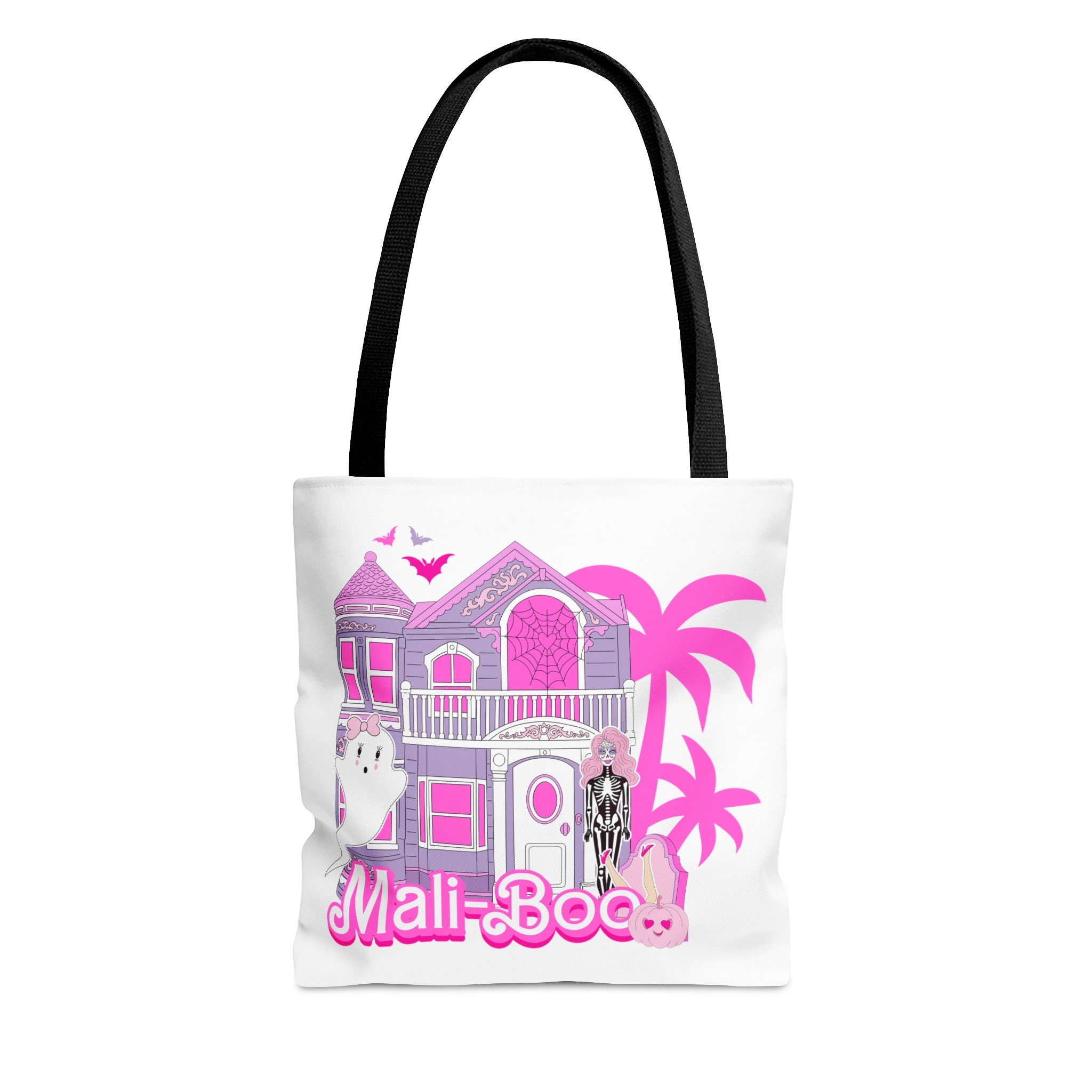 Boohoo - Barbie Printed Tote Bag - neon-pink - Size One Size