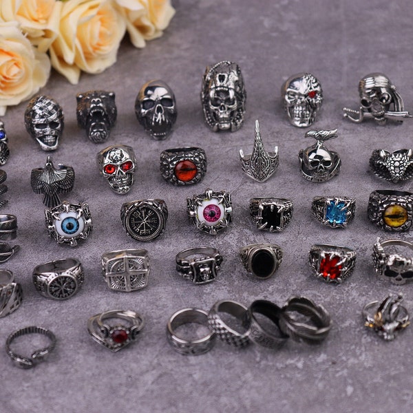 Gothic Boho rings/ Unisex Rings/ Creative rings/ Vintage rings/ Spiritual rings/ Spoon rings/ Stackable Rings/ Jewelery ring/ best gift