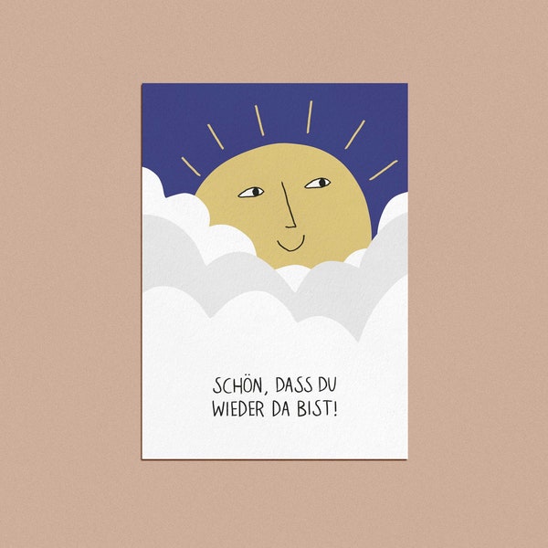 So Schön Bist Du Wieder Da Schön dass du da bist - Etsy.de