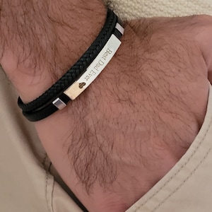 Mens engraved bracelets canada clearance