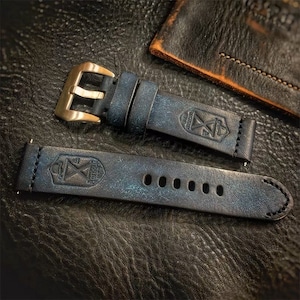 Panerai - 74 Strap - 22mm 24mm 26mm – custom made – Vintage watch Strap