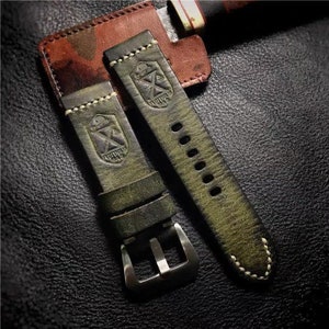 Panerai - 74 Strap - 22mm 24mm 26mm – custom made – Vintage watch Strap