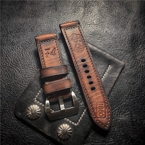 Panerai - 74 Strap - 22mm 24mm 26mm – custom made – Vintage watch Strap - Decima Flottiglia Mas