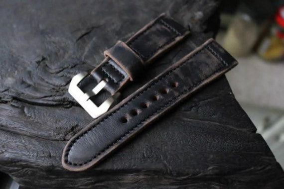 74.PANERAI用 24mm-22mm Panerai - 74 Strap - 22mm 24mm 26mm – Custom Made – Vintage Watch