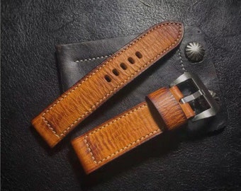 74.PANERAI用 24mm-22mm Panerai - 74 Strap - 22mm 24mm 26mm – Custom Made – Vintage Watch