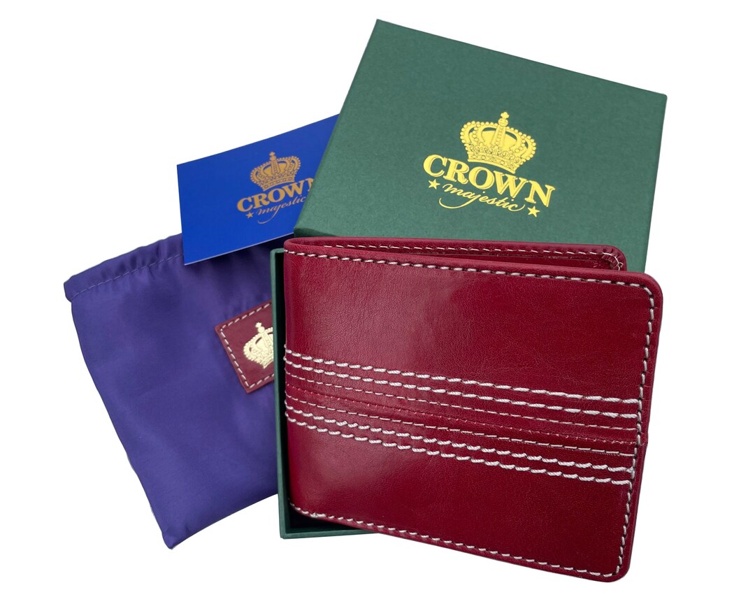 Crown Majestic Cricket Ball Wallet With Inside Coin Pouch Etsy UK