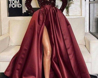 long sleeve fancy dress