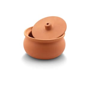 Clay Pot For Cooking, Big Pots For Cooking, Handmade Cookware, Cooking Pot With Lid, Terracotta Pot, Dutch Oven Pot 2500 ml