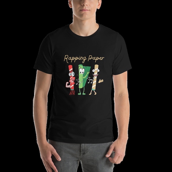 Rapping Paper Unisex Short-Sleeve T-Shirt Christm… - image 2