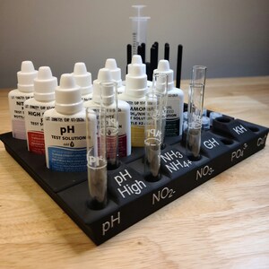 XL API Test Kit Holder and Dry Rack! || API Test Tube Holder || Aquarium Test Tube Holder || Test Tube Rack