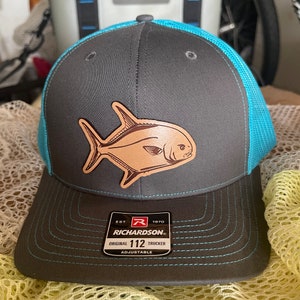 Fish Leather Hat 