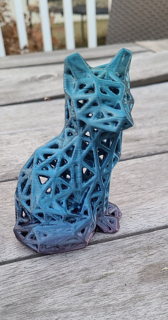 3d Printed Fox | Etsy
