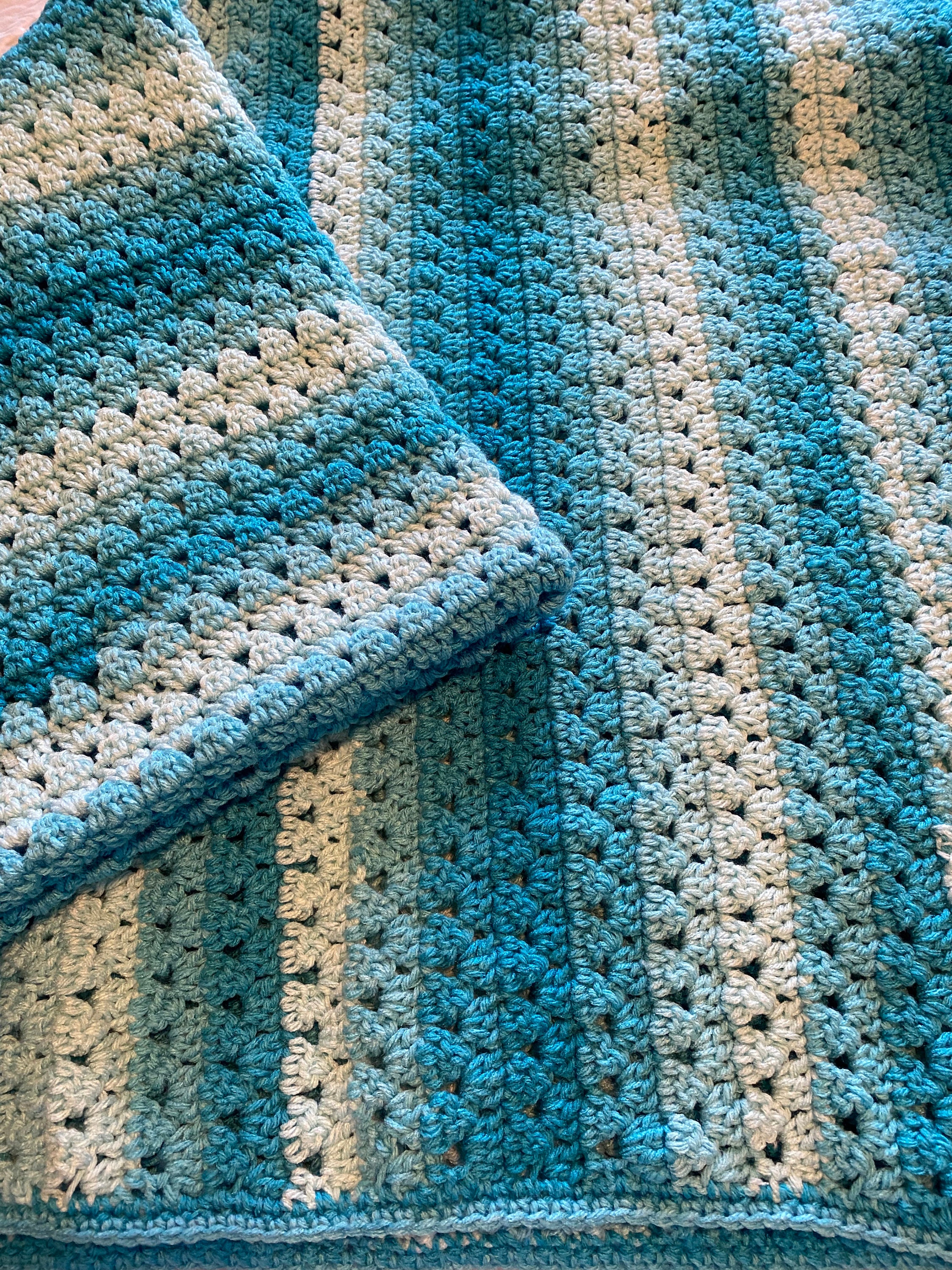 Blue Ombre Crochet Blanket Pattern Baby Blanket Pattern For atelier