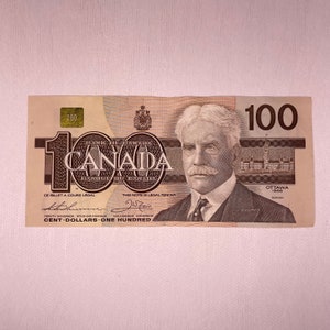 1988 100 Dollar Bill - Etsy Canada