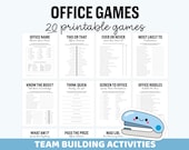 Team Building Games for Work, Office Games Bundle, Work Party Games, Get to Know You Work Games, Staff Icebreaker, Fun Office Party Games