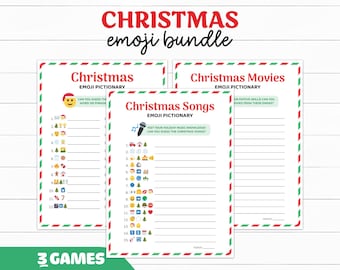 Weihnachten Emoji Bildspiel, Emoji Weihnachtsspiel, Weihnachtslieder Emoji, Feiertagsmusik Emoji, Errate die Emoji, Weihnachtsfeier Spiele