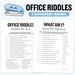 Office Riddles, Riddle Me This Office Games, Easy Work Riddles and ...
