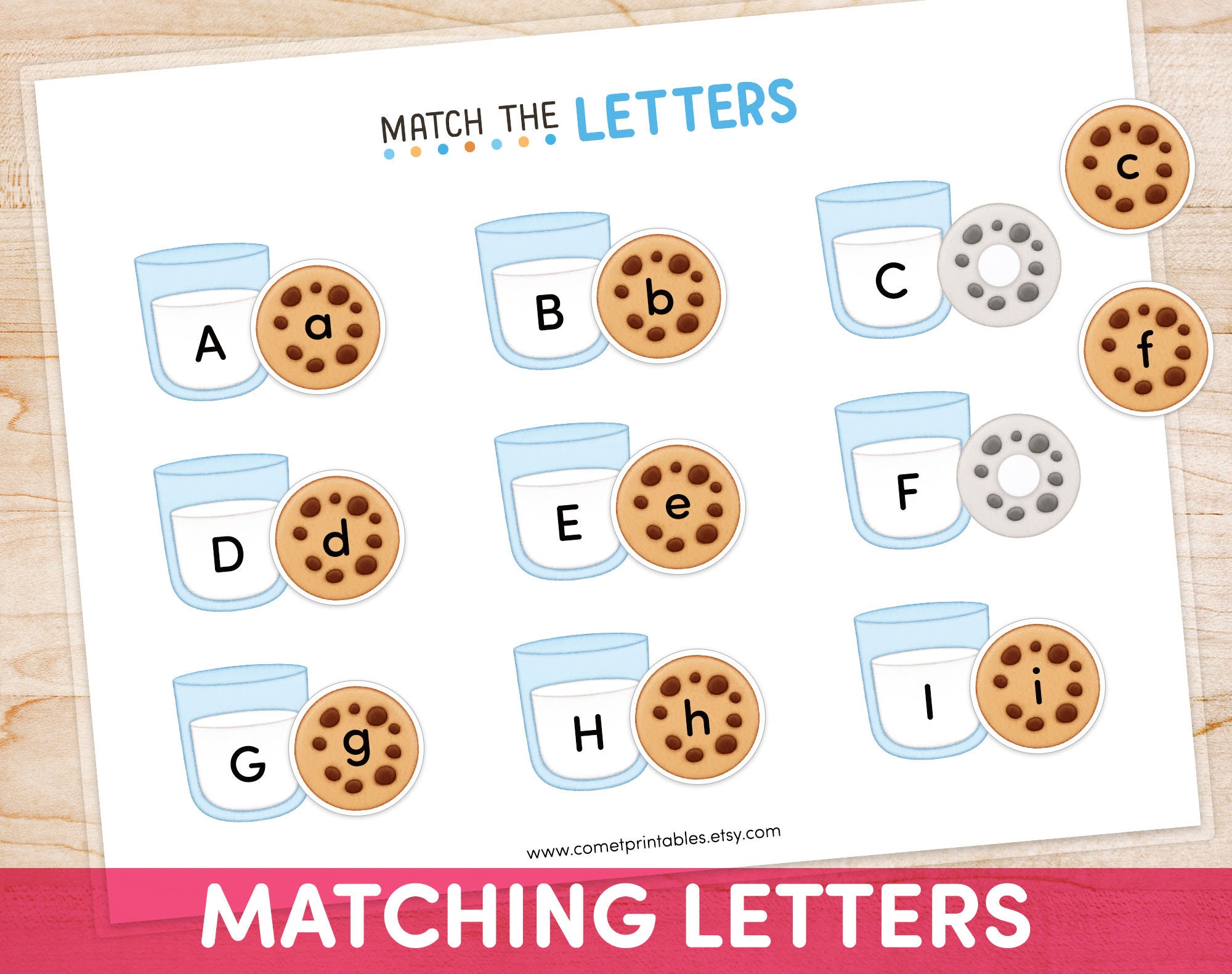 Alphabet Worksheets Printable ABC Learning Games Alphabet - Etsy