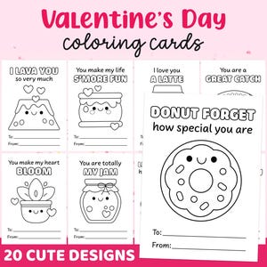 Cartões fofos de Dia dos Namorados, Cartões de Dia dos Namorados para colorir, Cartões de Dia dos Namorados para colorir para crianças, Cartões de Dia dos Namorados para imprimir, Artesanato para sala de aula pré-escolar