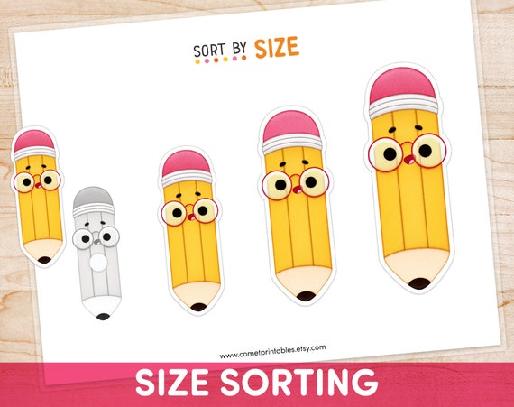 Preschool Printables Homeschool Educational Printables Sort | Etsy