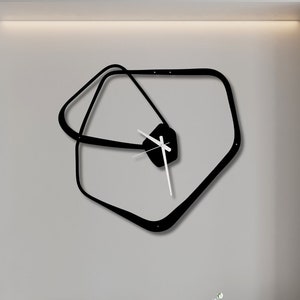 Design Wall Clock, Metal Wall Clock, Unique Wall Clock, Mid Century Clock, Oversized Wall Clock, Modern Wall Clock, Clocks For Wall