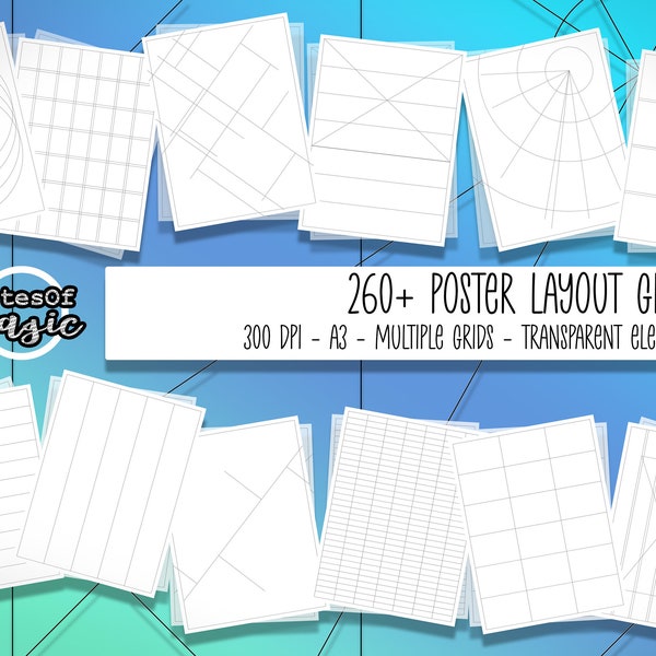 Grid Template - Etsy