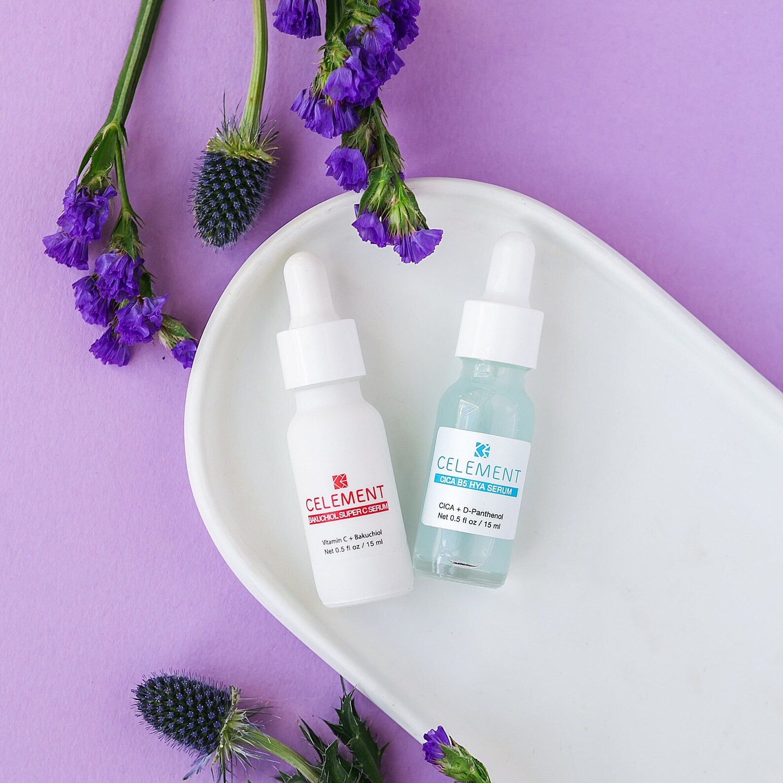 Bakuchiol Super C & CICA B5 HYA Serum Duo Vitamin C 18 Etsy