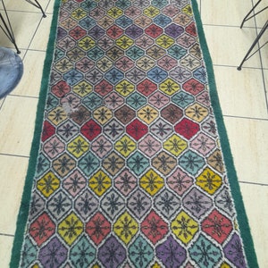 Vintage Kilim, Large Kilim, Turkish El Dokuması Halı, Home Decor Kilim, 60x200 inches  Kilim, Decorative Kilim, Salon Kilim,