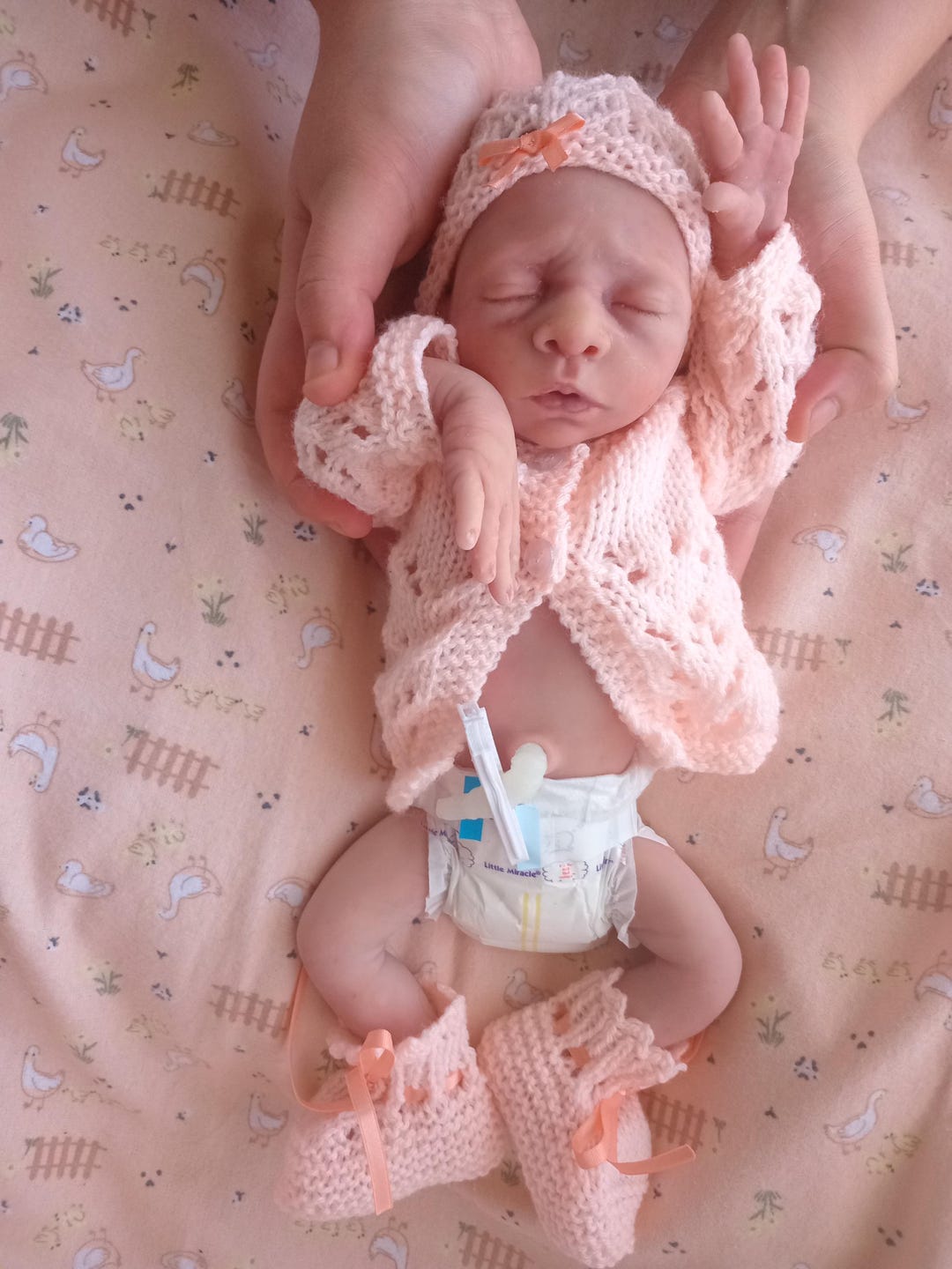 Feto de silicona de 26 a 28 semanas: modelo realista de bebé - Main Image