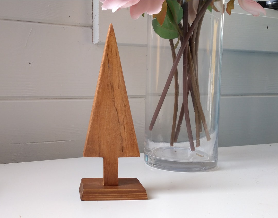 Single Handmade Wooden Tree - Etsy UK