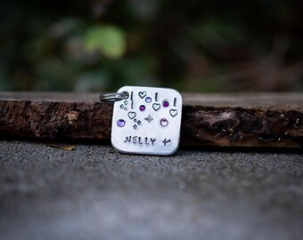 Wish You Well Pet Tag — Stray Kids — Handmade Metal Stamped Dog Tag