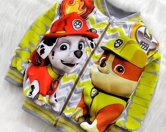 paw patrol jacket boy