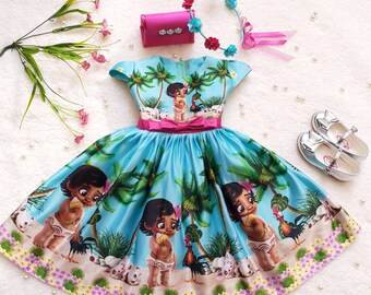 Moana Dress Etsy