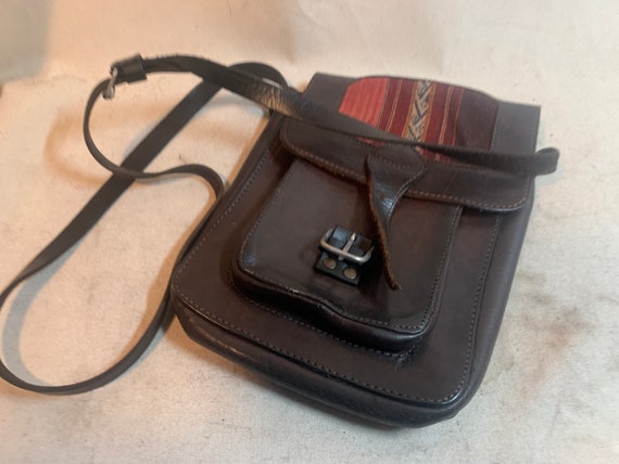 Small Leather cross Body Purse - image 2